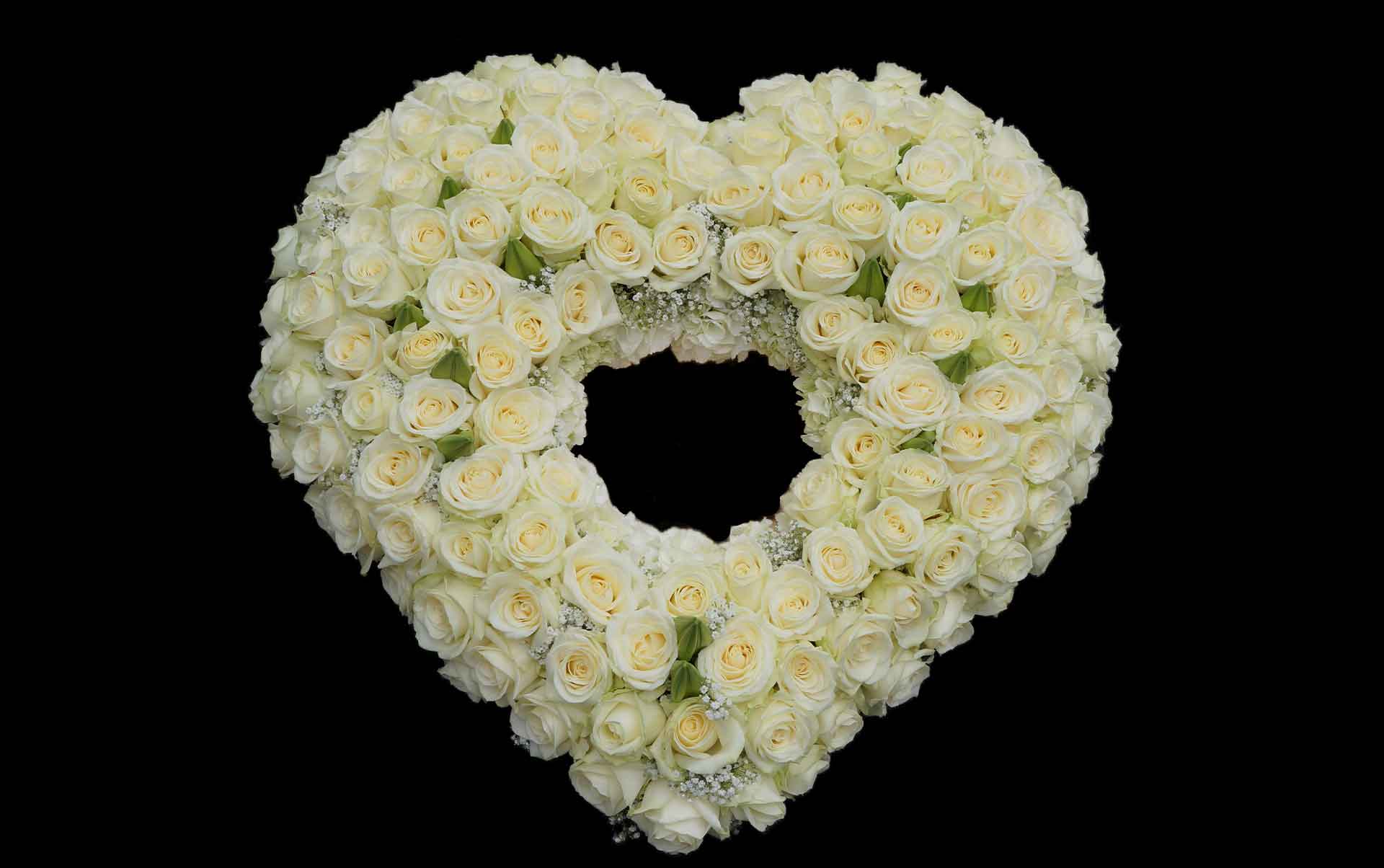 Trauerfloristik Rosenherz